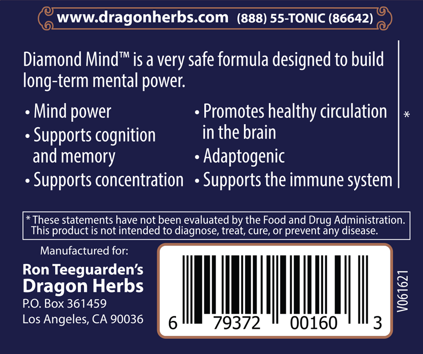 Diamond Mind - 100 Capsules