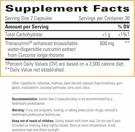 Integrative Therapeutics - Theracurmin HP - 60 Capsules