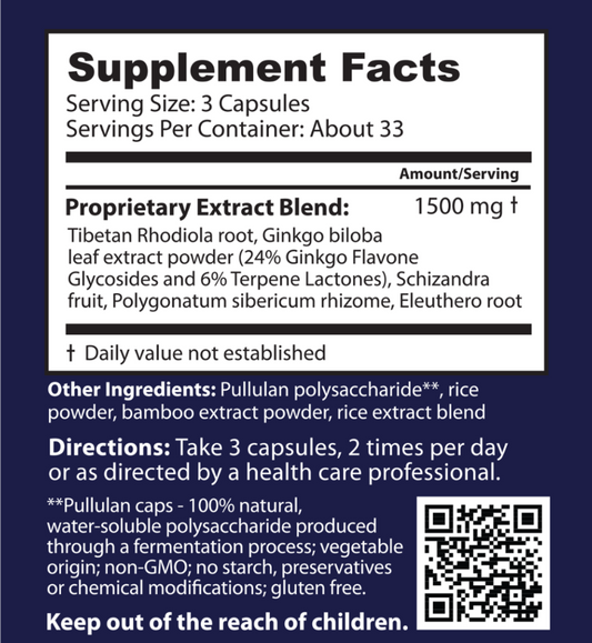 Diamond Mind - 100 Capsules