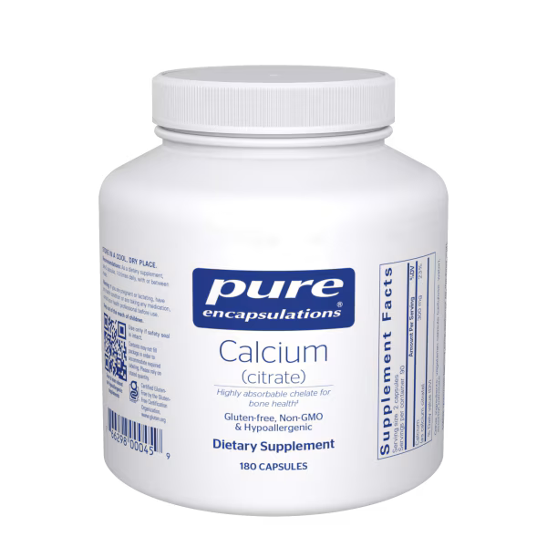 Calcium Citrate - 180 Capsules