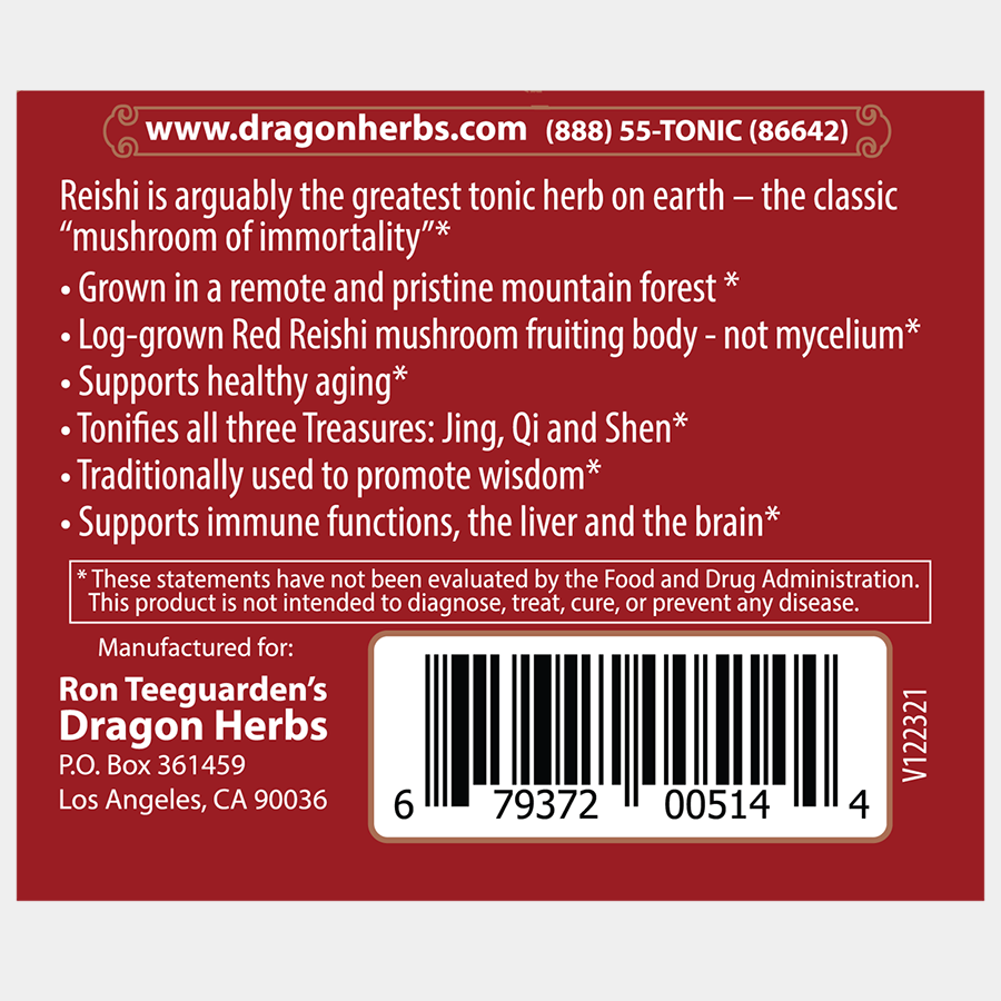 Duanwood Reishi - 100 Capsules