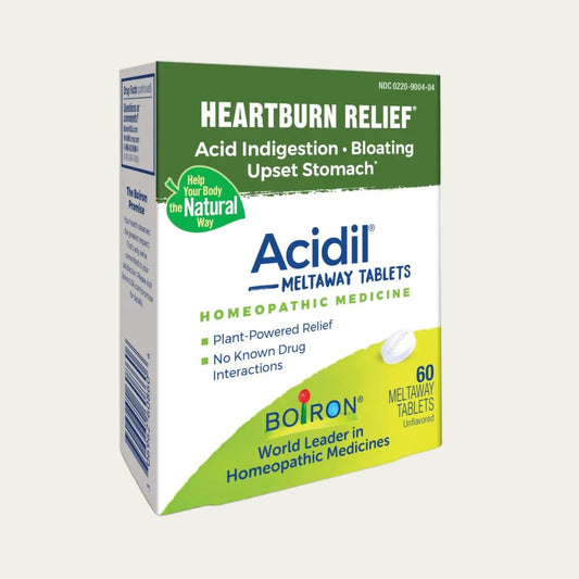 Acidil® for Heartburn Relief - 60 Meltaway Tablets