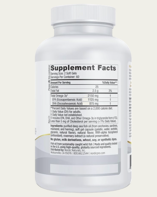 ProOmega 2000 Lemon Flavor - 60 Soft Gels