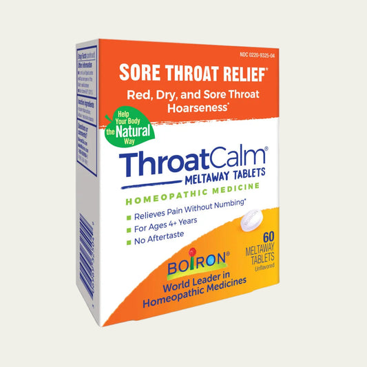 ThroatCalm® - 60 Meltaway Tablets