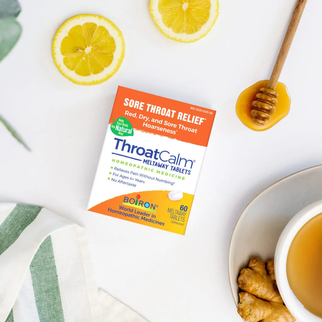 ThroatCalm® - 60 Meltaway Tablets